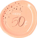 Borden 50 Jaar Elegant Blush (8st)