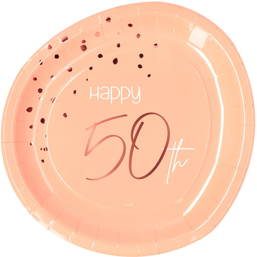 Borden 50 Jaar Elegant Blush (8st)
