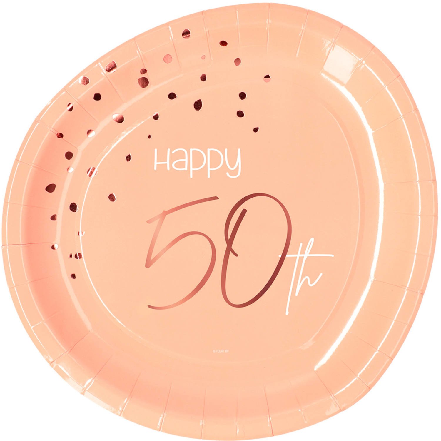 Borden 50 Jaar Elegant Blush (8st)