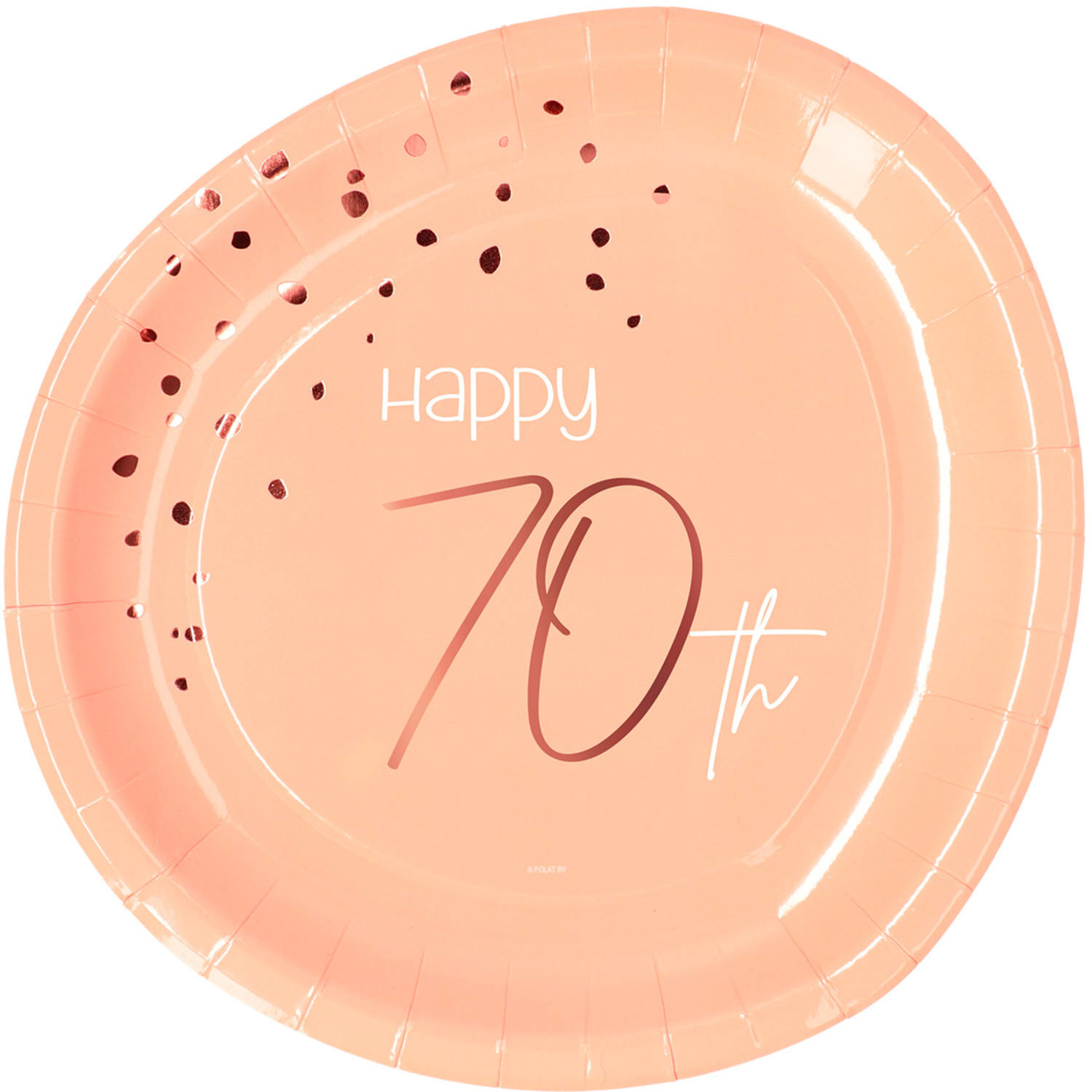 Borden 70 Jaar Elegant Blush (8st)