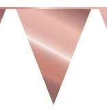 Vlaggenlijn Rosé Goud metallic (10m)