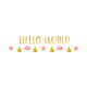 2 Slingers Hello World Roze/Goud