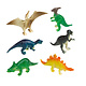 Speelfiguren Dinosaurussen (8st)