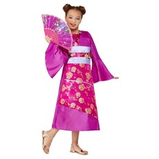 Geisha Jurk Meisje Met Waaier