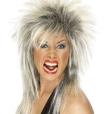 80's Rock Diva Pruik Blond