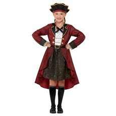 Piraten kostuum Bourgondisch Meisje