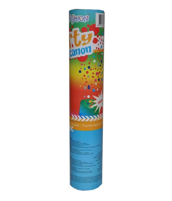 Kanon confetti 20 cm kleuren mix