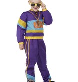 Joggingspak Jaren 80 Relax Paars Kind