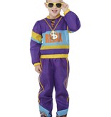 Joggingspak Jaren 80 Relax Paars Kind