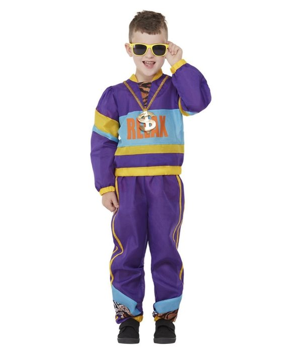 Joggingspak Jaren 80 Relax Paars Kind