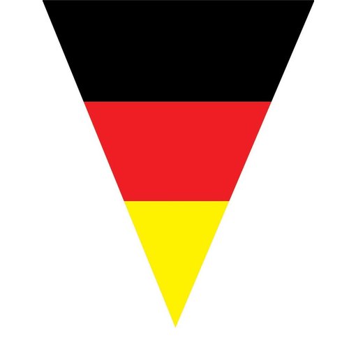Vlaggenlijn Duitsland (5m)