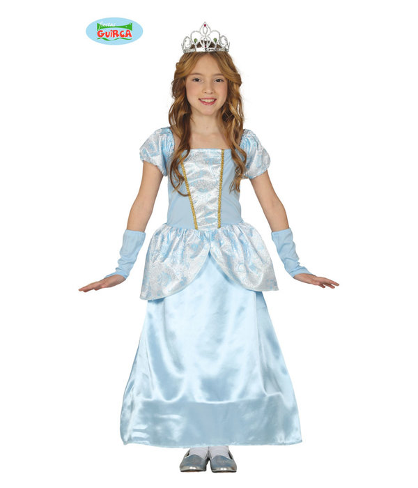 Prinsessenjurk Isabella Blauw