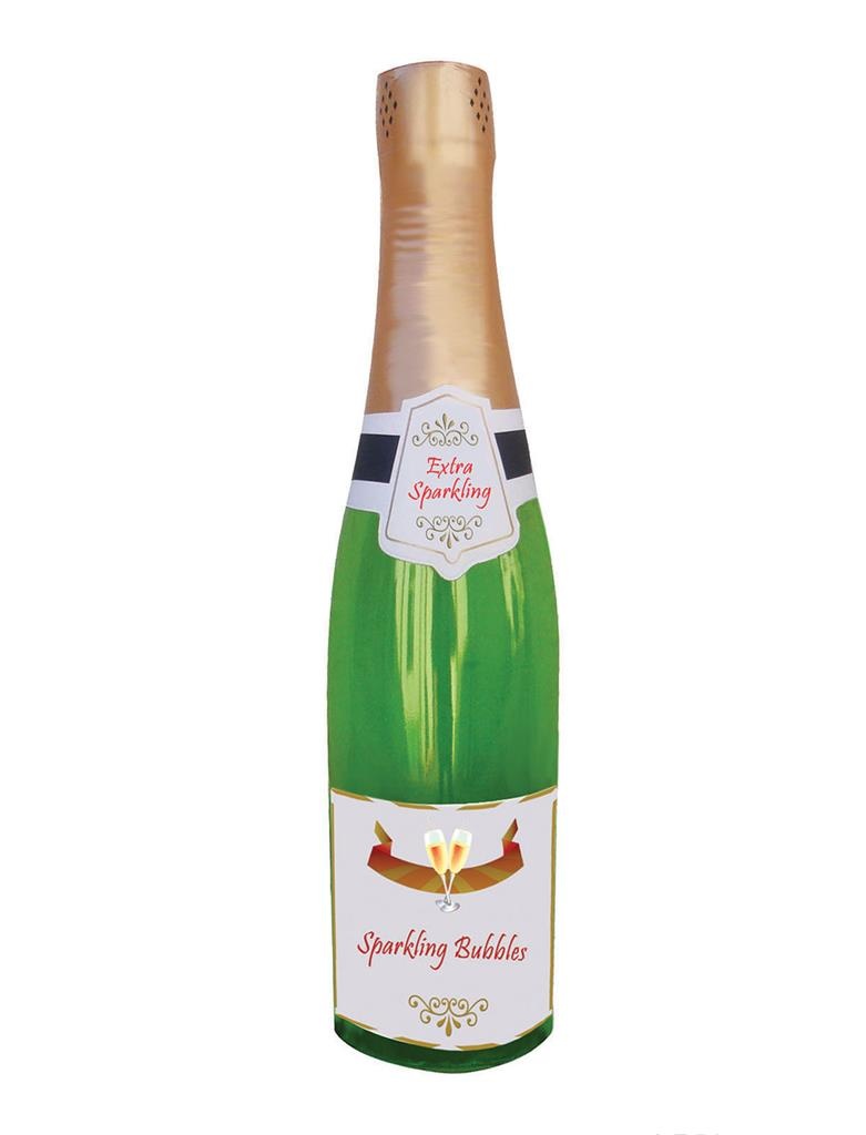 Opblaasbare Fles Champagne afbeelding