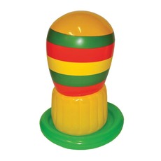 Opblaasbare Hoed Rood/Geel/Groen