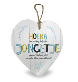 Cadeau Tegeltje Geboorte Jongen