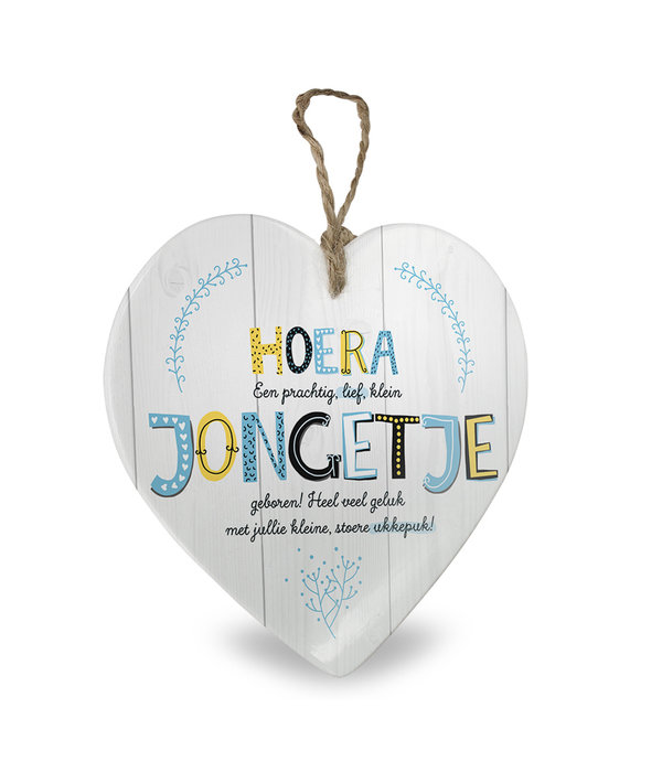 Cadeau Tegeltje Geboorte Jongen