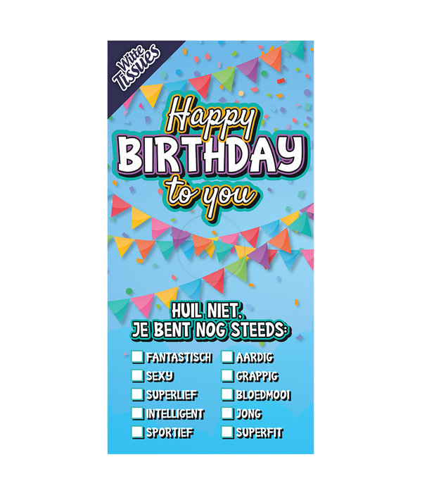 Tissuebox Happy Birthday