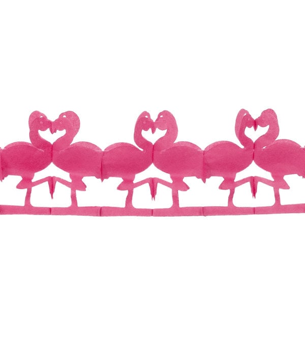 Papieren Slinger Flamingo (2.5m)