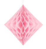 Honeycomb Diamant Licht Roze (20cm)