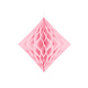 Honeycomb Diamant Licht Roze (20cm)