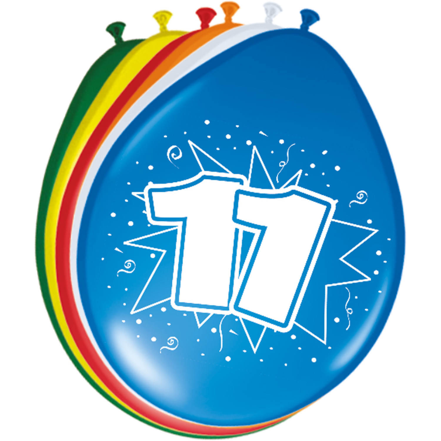 11 Jaar Ballonnen 30cm (8st) afbeelding