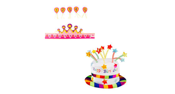 Verjaardagshoed 4 Jaar