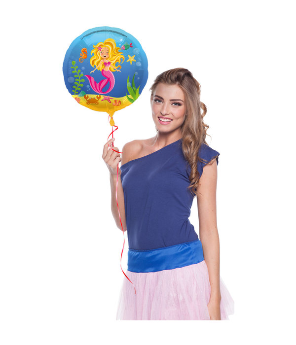 Folieballon Zeemeermin (45cm)