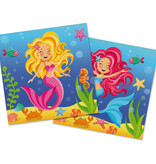 Zeemeermin Servetten (20st)