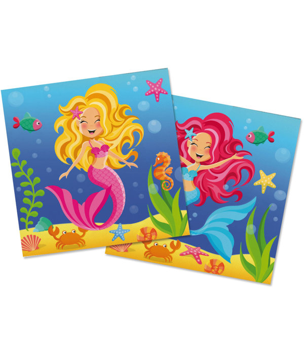 Zeemeermin Servetten (20st)