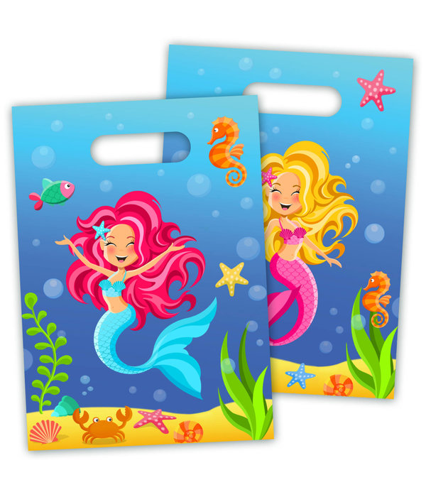 Zeemeermin Uitdeelzakjes (8st)