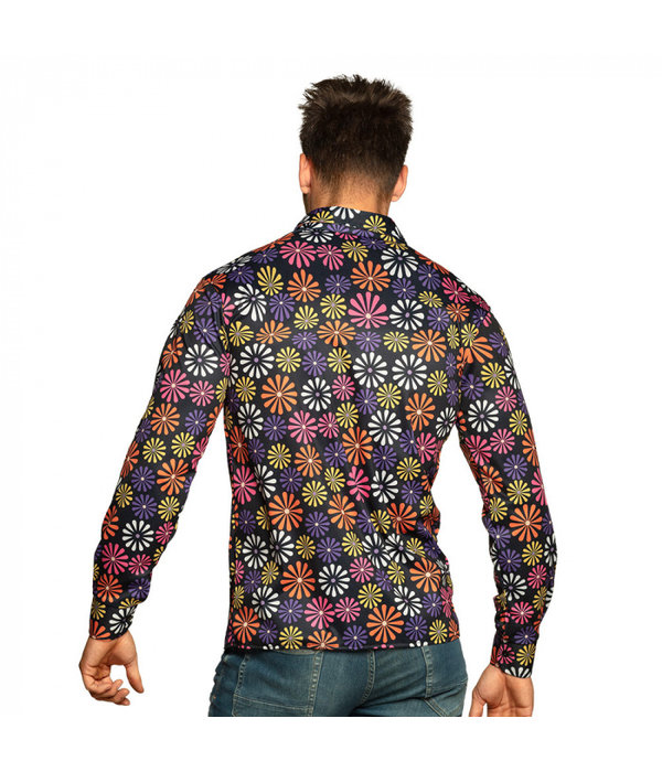 Blouse Flower Power Hippie Heren