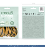 Ballonnen Goud Metallic Premium Organic (10st)