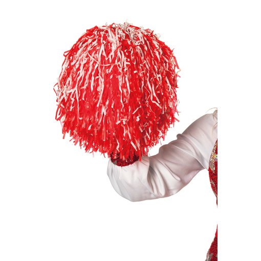 Cheerball ringgreep rood/wit