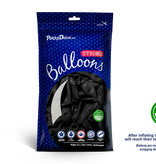 Pastel Ballonnen Zwart (50st)