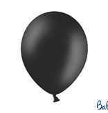 Pastel Ballonnen Zwart (50st)