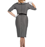 Jurk Rockabilly Jaren 50 Jacky Grijs