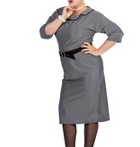 Jurk Rockabilly Jaren 50 Jacky Grijs