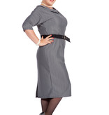 Jurk Rockabilly Jaren 50 Jacky Grijs