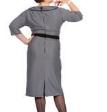 Jurk Rockabilly Jaren 50 Jacky Grijs