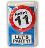 Happy Age Kaart - 11 Jaar