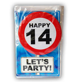 Happy Age Kaart - 14 Jaar