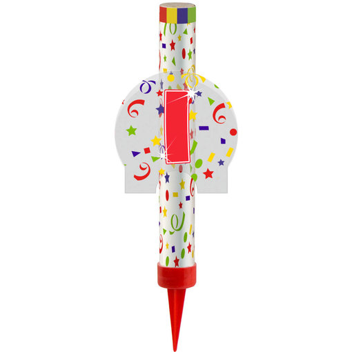 Ijsfontein Confetti Print Cijfer 1