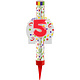 Ijsfontein Confetti Print Cijfer 5