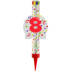 Ijsfontein Confetti Print Cijfer 8