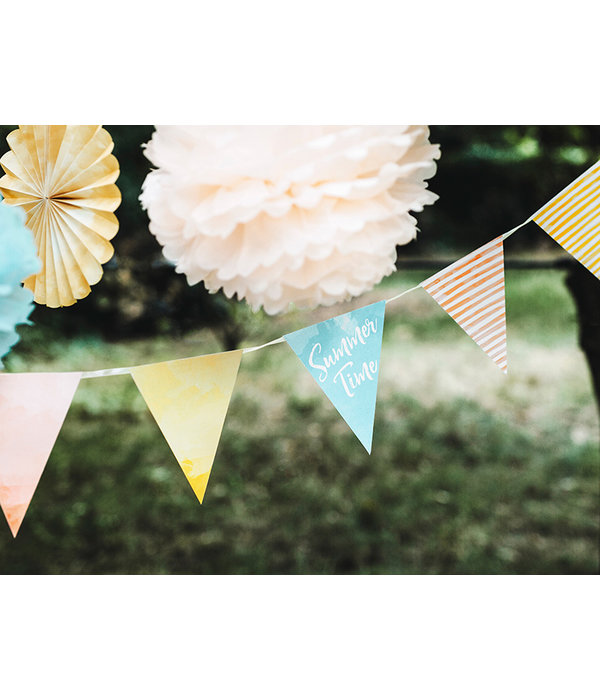 Mini Vlaggenlijn Summer Time - 1,3m