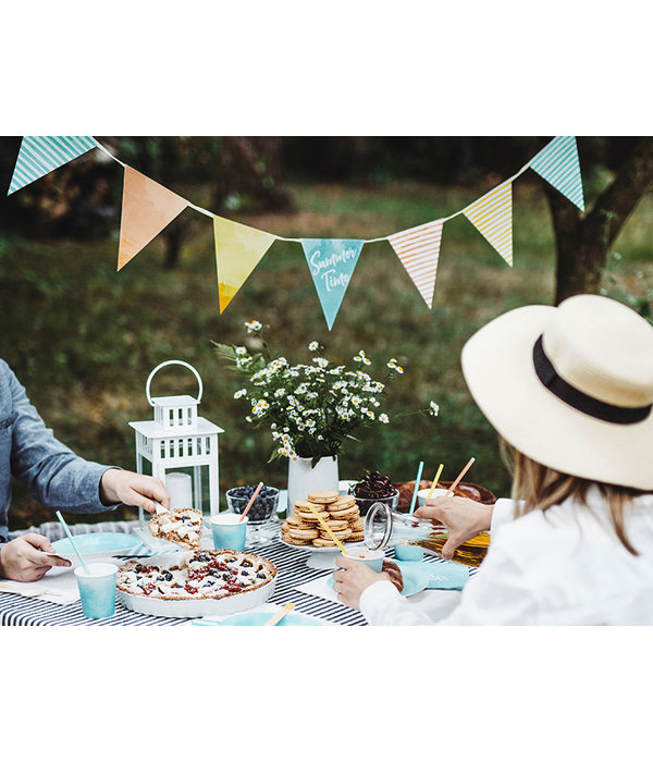 Mini Vlaggenlijn Summer Time - 1,3m