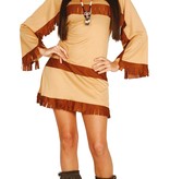 Pocahontas kostuum dame