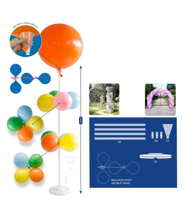 Ballonnenpilaar - 140cm