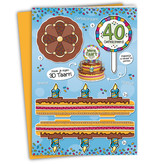 3D Wenstaart 40 Jaar