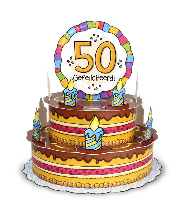 3D Wenstaart - 50 Jaar